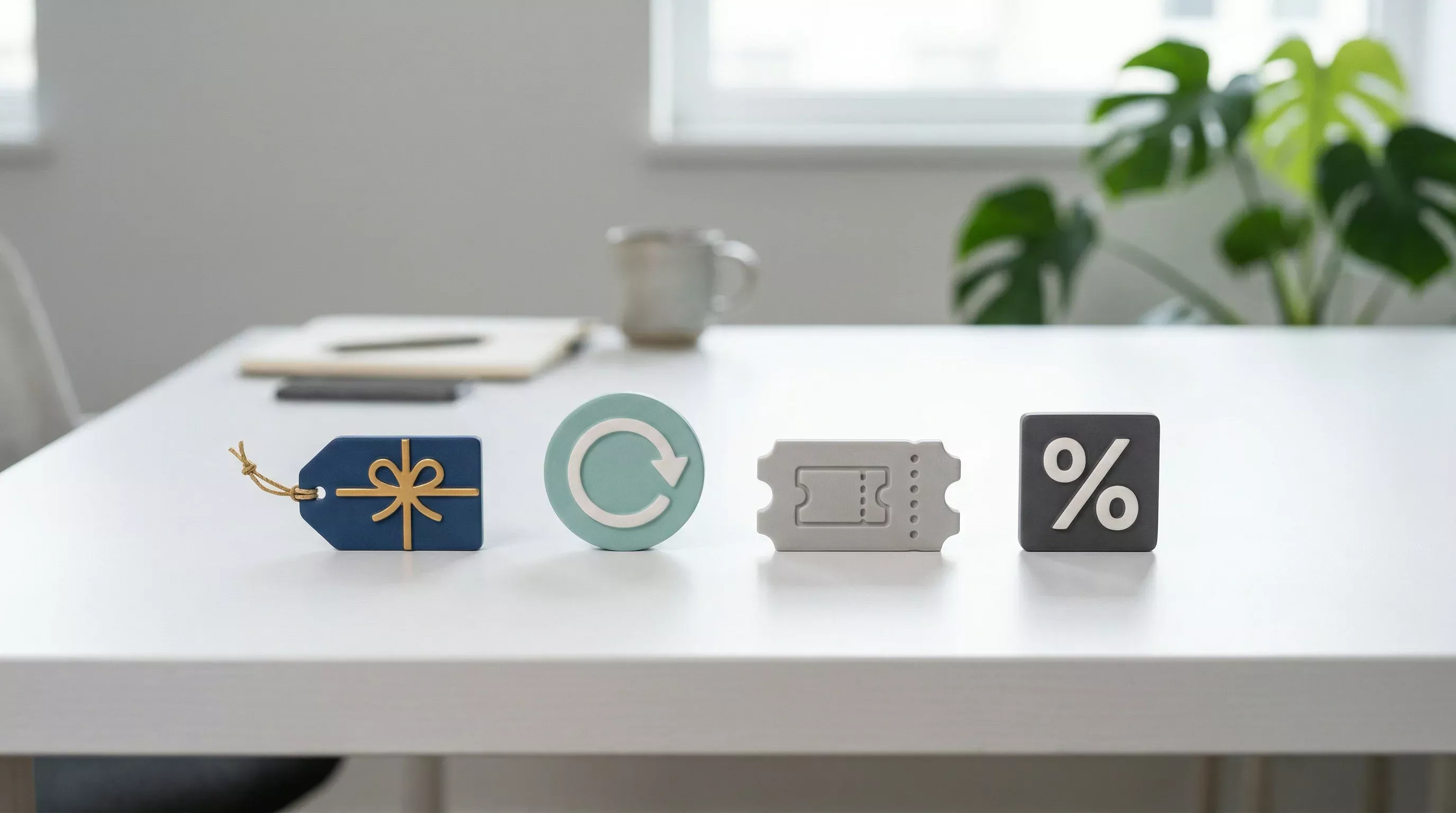 Verschiedene Bonus-Symbole wie Freiwette, Cashback und Einzahlungsbonus